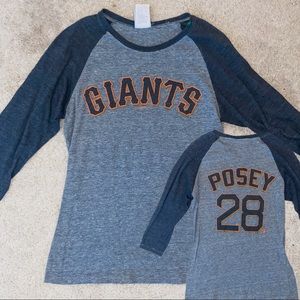 SF Giants Buster Posey Shirt